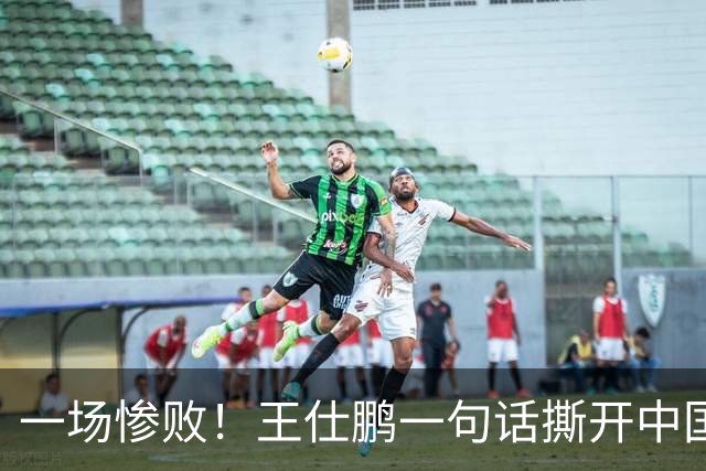 一场惨败！王仕鹏一句话撕开中国篮球遮羞布：联赛20分，国际赛0分！